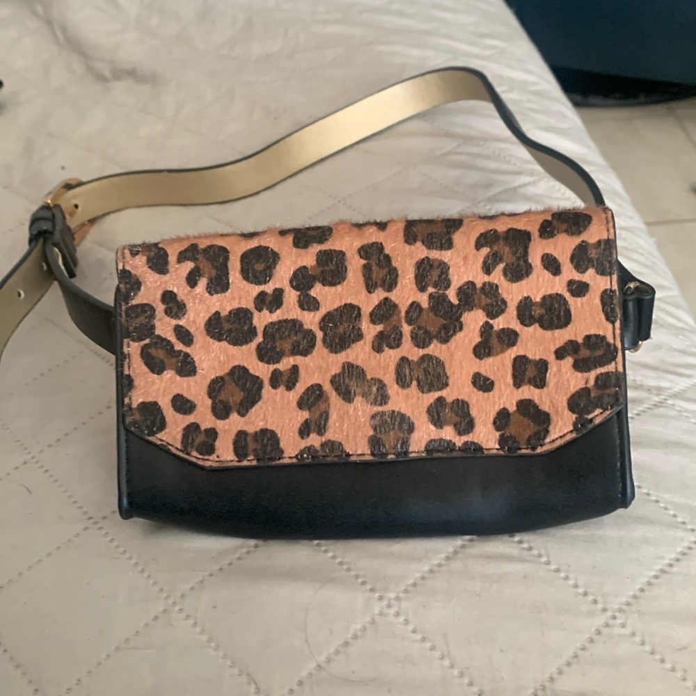 Vegan leather belt bag